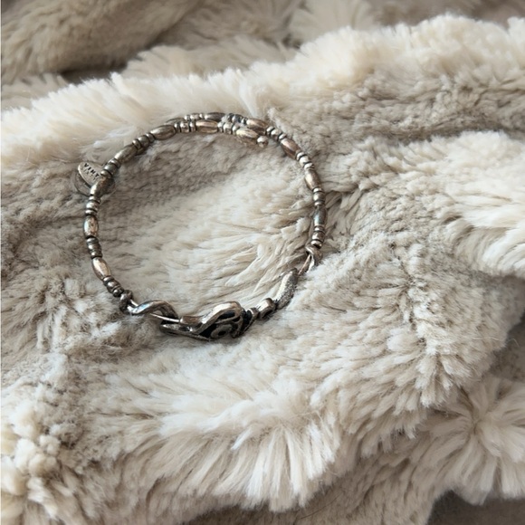 Alex And Ani | Women’s “Love” Written Bangle Wrap Bracelet Cuff - Picture 2 of 5